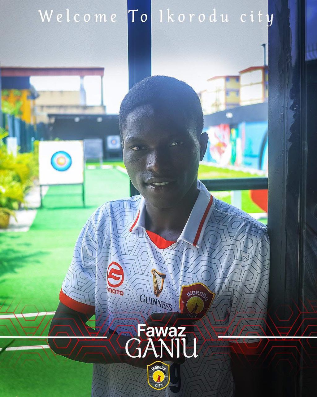 FROM ACADEMY TO PROFESSIONAL FOOTBALL: FAWAS GANIYU SIGNS WITH IKORODU CITY FC